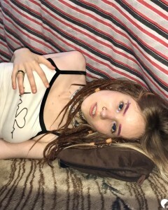 Teen in fishnets wants you inside of her