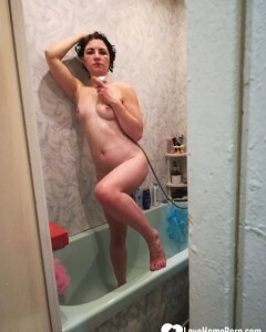 Nice hot shower after a day of work